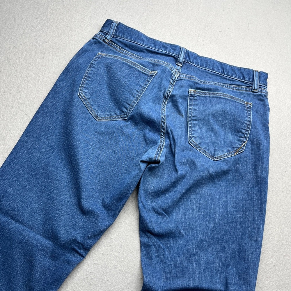 Banana Republic Rapid Movement Denim Slim Tapered Jeans Blue 33x30 Modern Mens